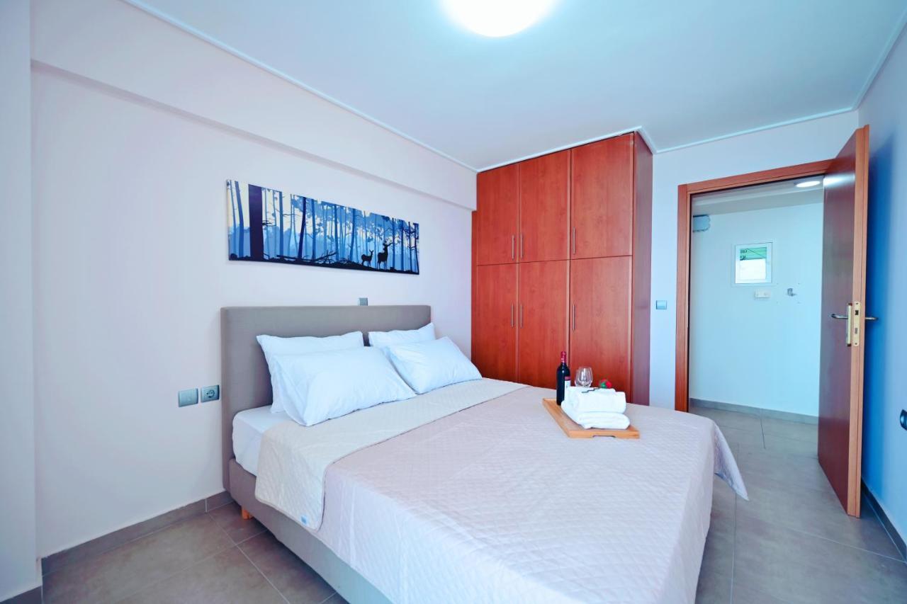 New Times Seafront Hotel Apartments Melissi Мелисси Экстерьер фото