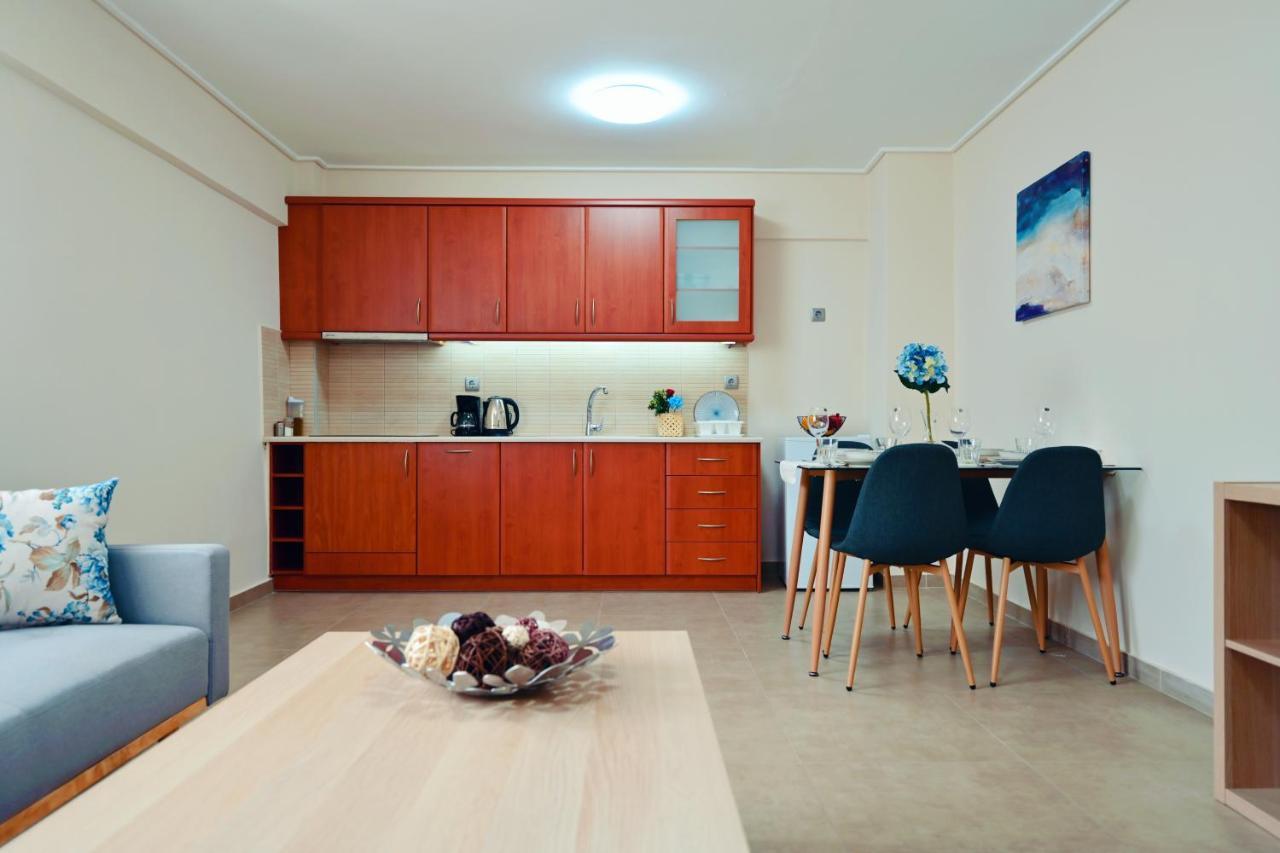 New Times Seafront Hotel Apartments Melissi Мелисси Экстерьер фото