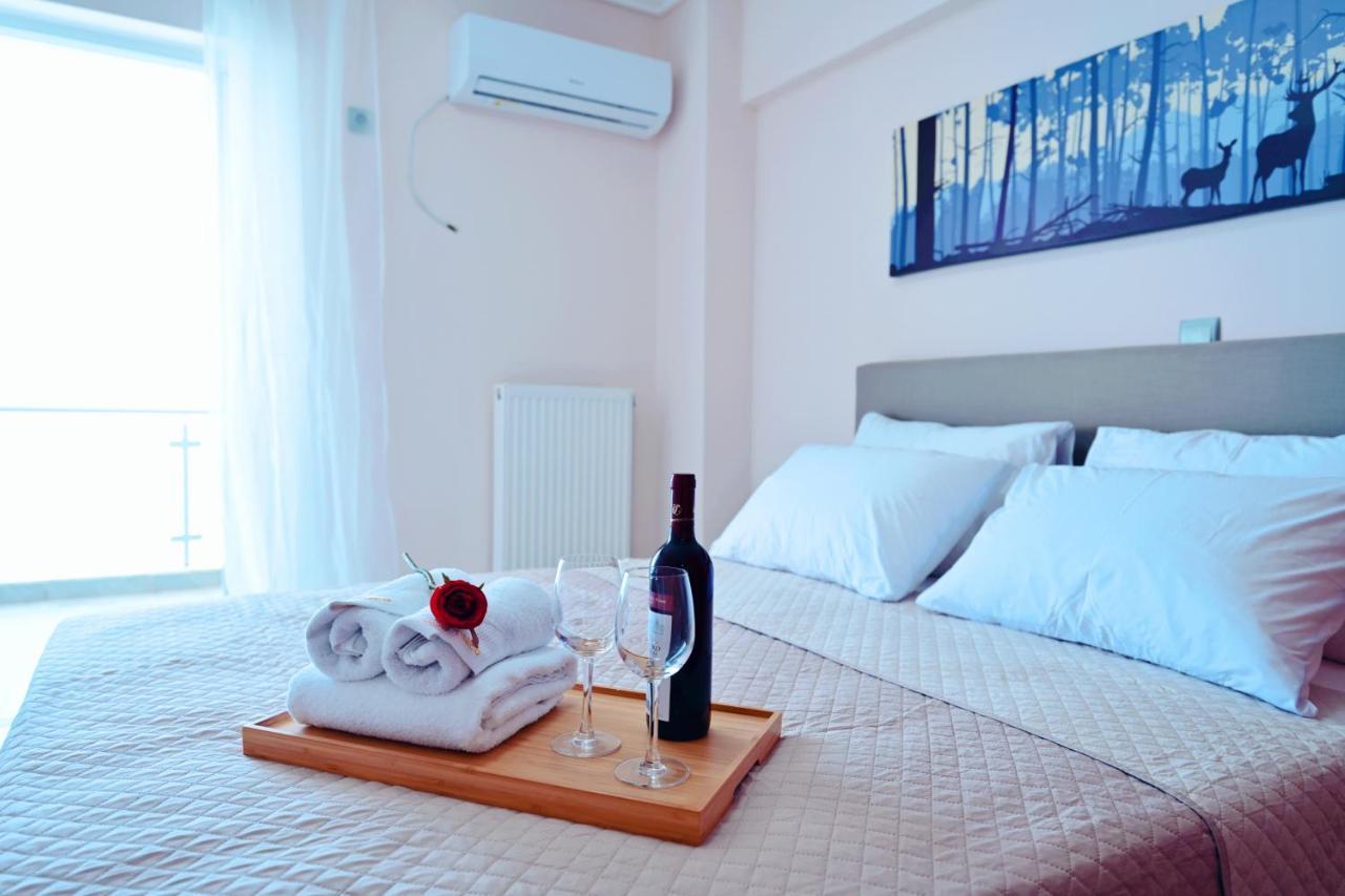 New Times Seafront Hotel Apartments Melissi Мелисси Экстерьер фото
