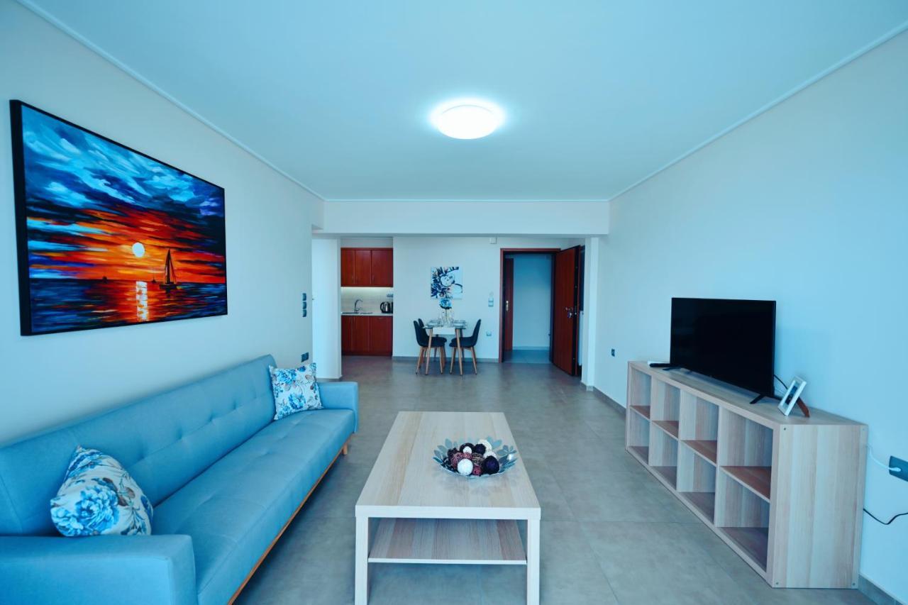 New Times Seafront Hotel Apartments Melissi Мелисси Экстерьер фото