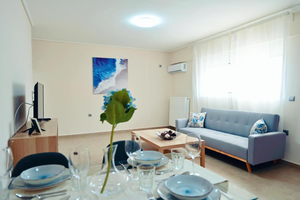 New Times Seafront Hotel Apartments Melissi Мелисси Экстерьер фото