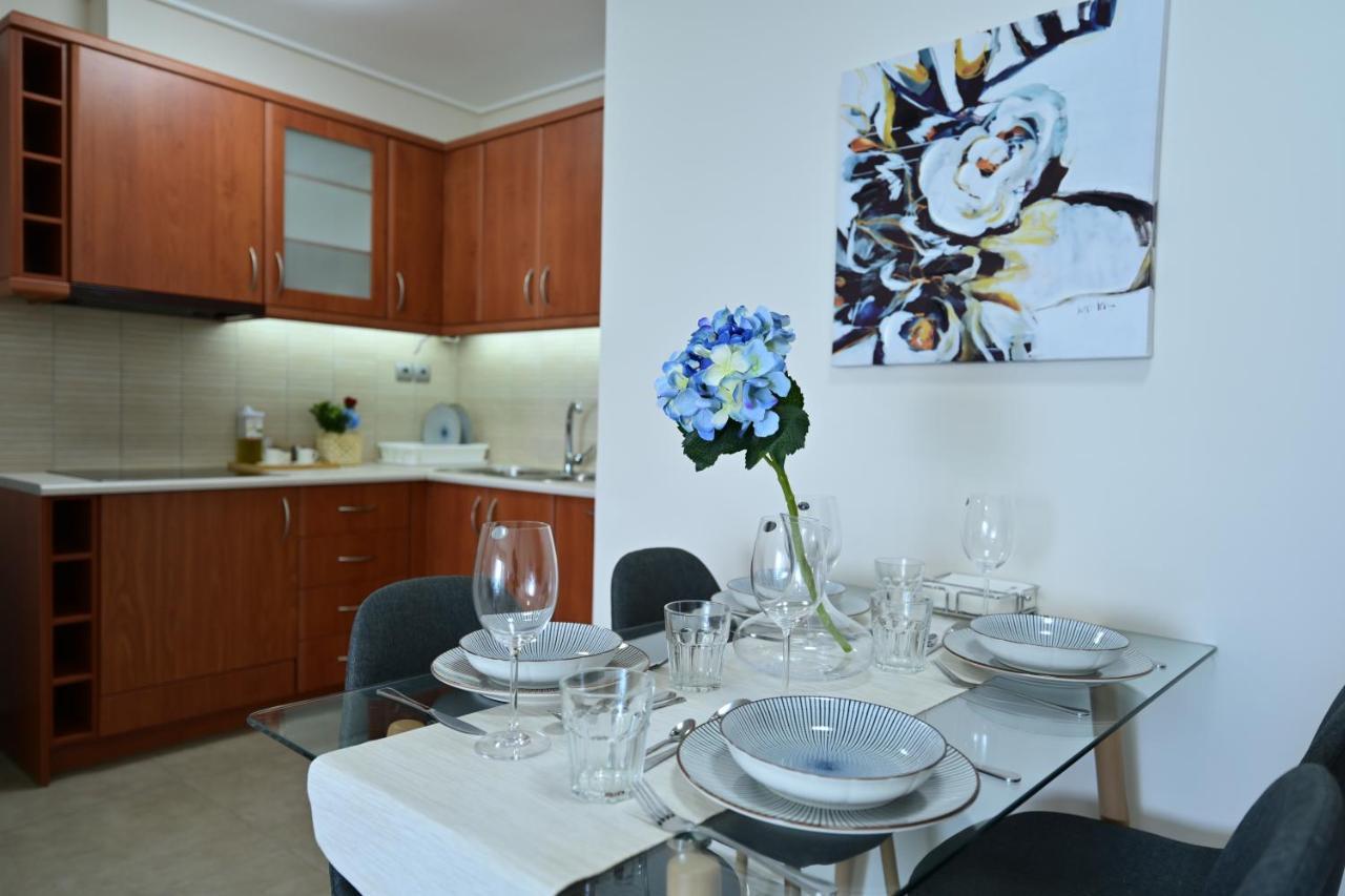 New Times Seafront Hotel Apartments Melissi Мелисси Экстерьер фото