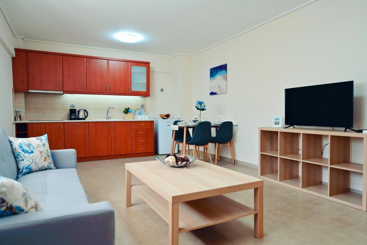 New Times Seafront Hotel Apartments Melissi Мелисси Экстерьер фото